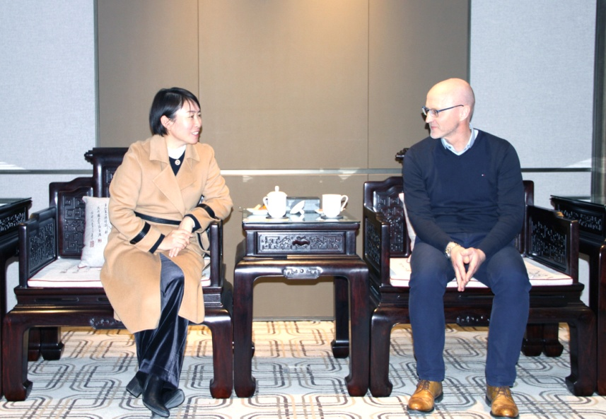 市委常委、臨朐縣委書記劉艷芳會見德國曼胡默爾集團(tuán)客人